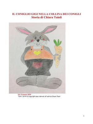 cover image of Il coniglio Gigi nella collina dei conigli